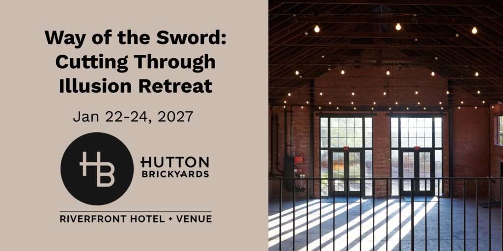 Way of the sword flyer at Hutton